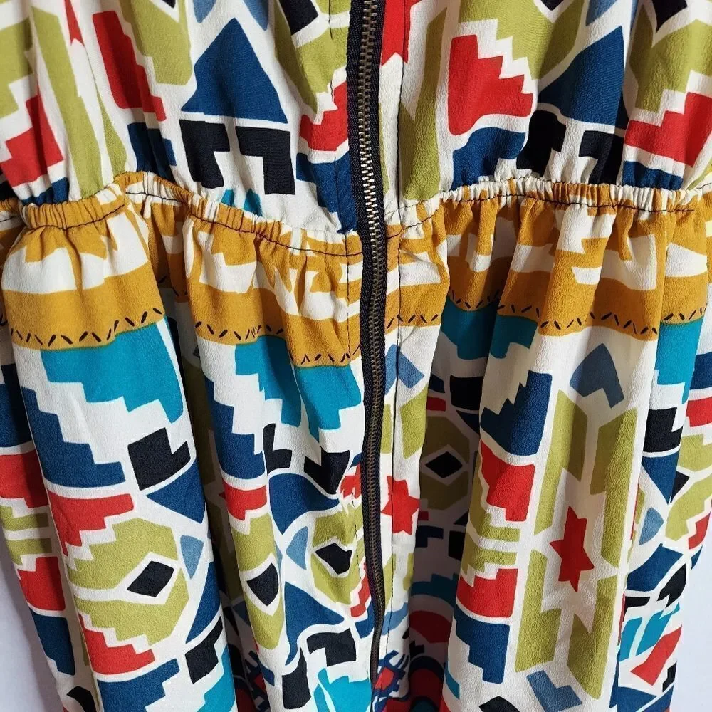 Just Ginger Aztec dress - Picture 9 of 10